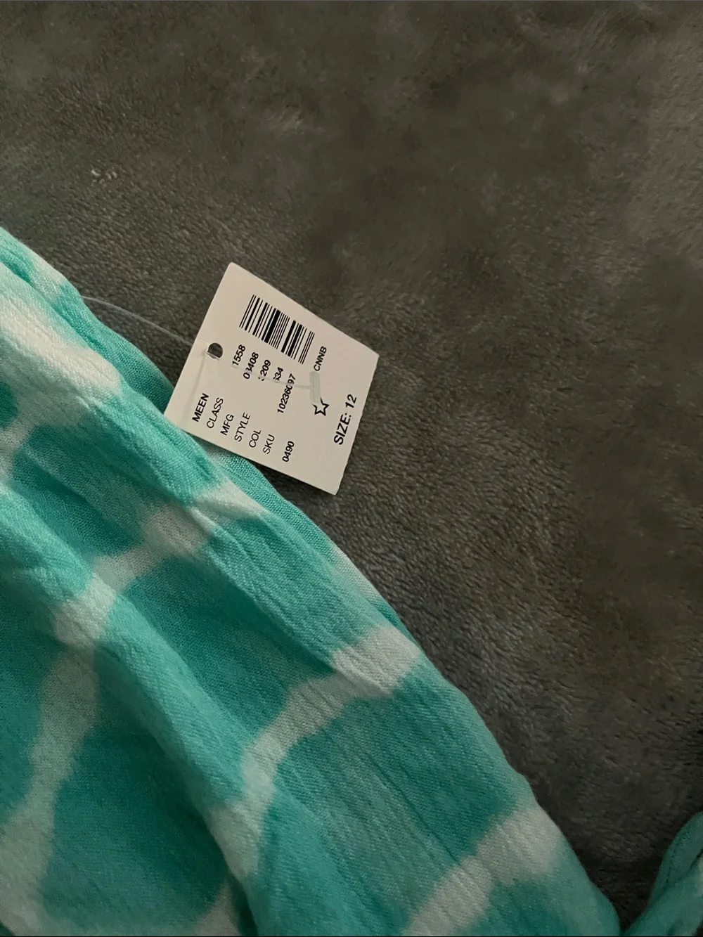 BNWT tie dye pom pom justice romper